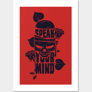 Speak Your Mind Posters and Art